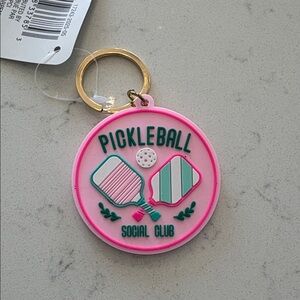 Pickleball Social Club Keychain Party Favor NWT